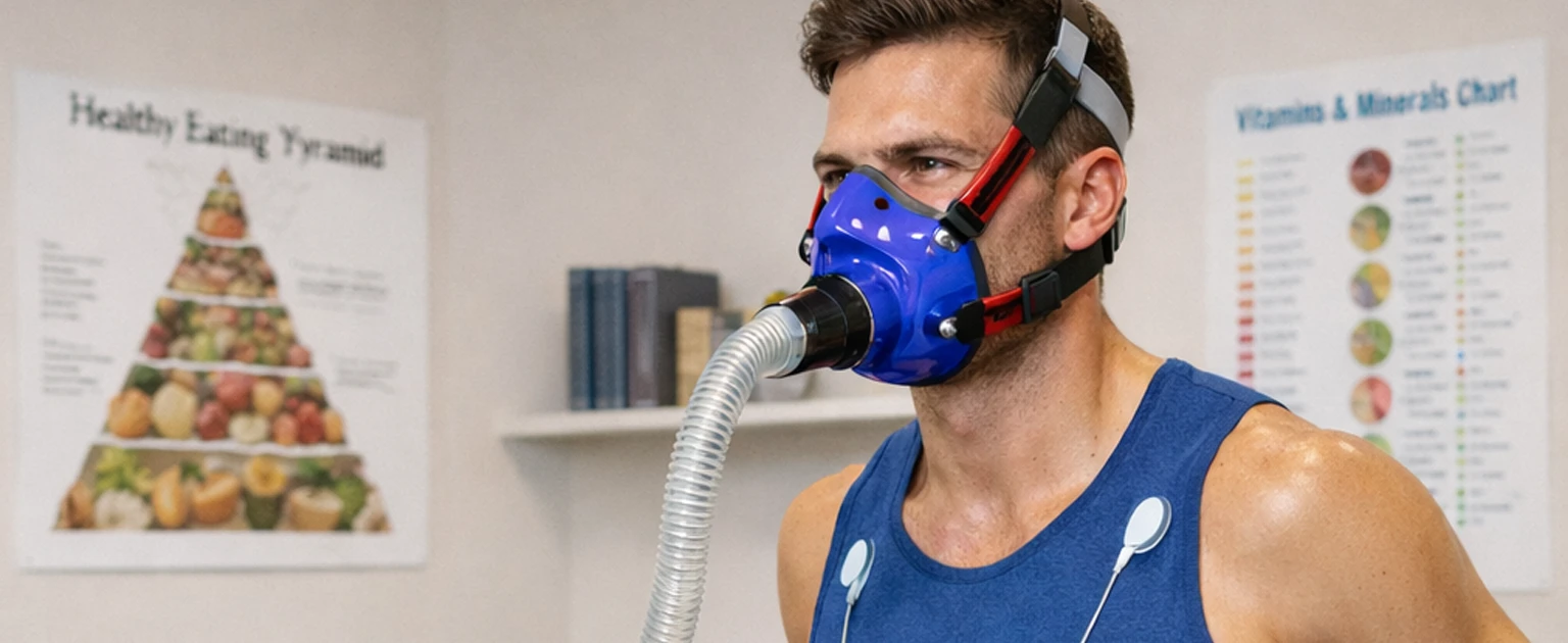 Εικόνα Εργομετρικού Τεστ και Μεταβολικής Αξιολόγησης με Q-NRG Max